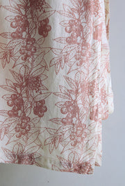 Berry Print Linen Tablecloth