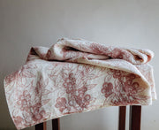 Berry Print Linen Tablecloth