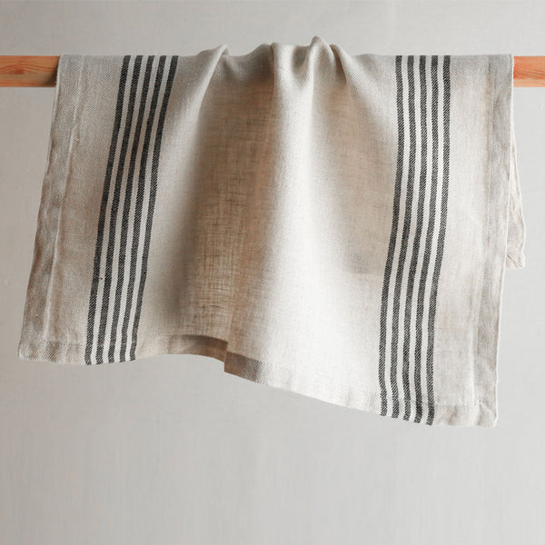 Striped Linen Napkin Set