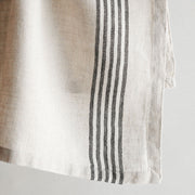 Striped Linen Napkin Set