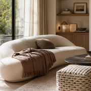 Fringed Linen Throw Blanket
