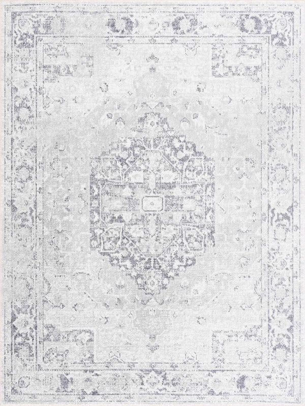 Medallion Washable Area Rug