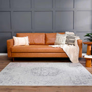 Medallion Washable Area Rug