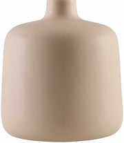 Matte Ceramic Linen Shade Table Lamp