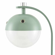 Close-up detail of Logovardi Green Table Lamp