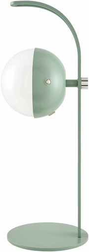Close-up detail of Logovardi Green Table Lamp