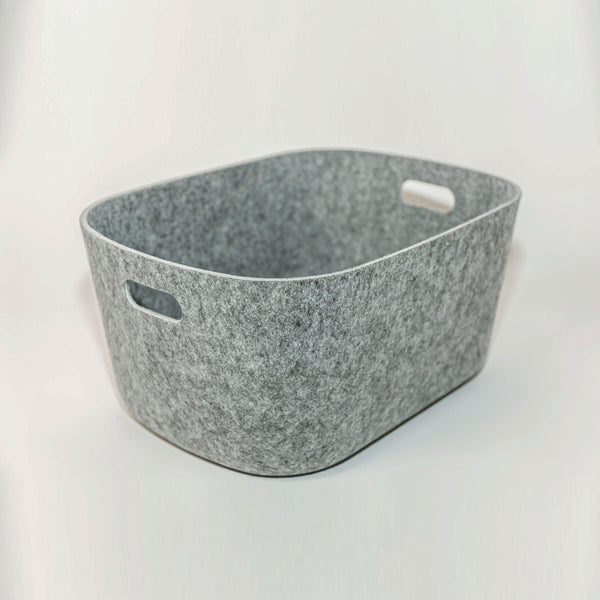 Heathered Eco-Felt Storage Bin