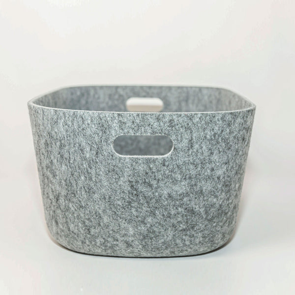 Heathered Eco-Felt Storage Bin