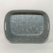 Heathered Eco-Felt Storage Bin