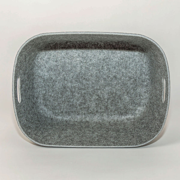 Heathered Eco-Felt Storage Bin