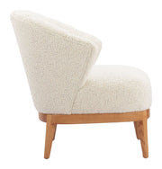Boucle Channel-Back Accent Chair — alternate view or variant option