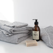 Waffle-Weave Linen Cotton Towel Set