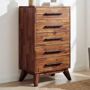 Mid-Century Solid Wood Tall Dresser — additional product view 14