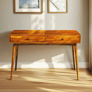 Mid-Century Wood Writing Desk