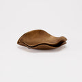 Brass Wave-Form Saucer Set