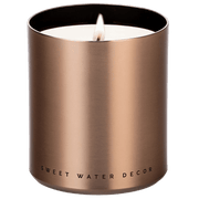 Bronze Aluminum Soy Candle, 10 oz
