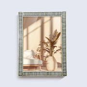 Bone Resin Inlay Wall Mirror