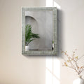 Bone Resin Inlay Wall Mirror