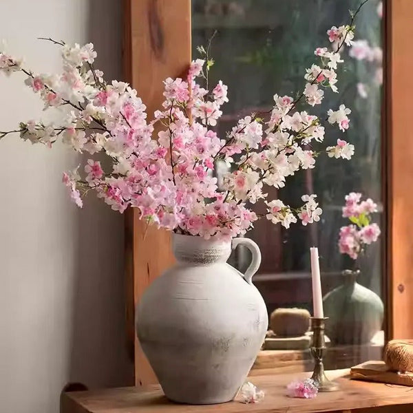 Silk Cherry Blossom Faux Branch