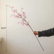 Silk Cherry Blossom Faux Branch