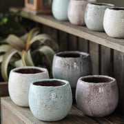 Crackle Glaze Ceramic Pot Set