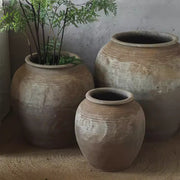 Terracotta Composite Round Planter