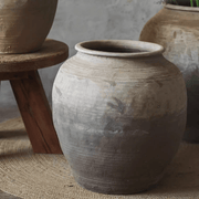 Terracotta Composite Round Planter