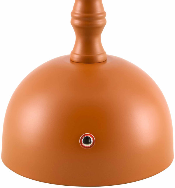 Terracotta Dome Metal Table Lamp