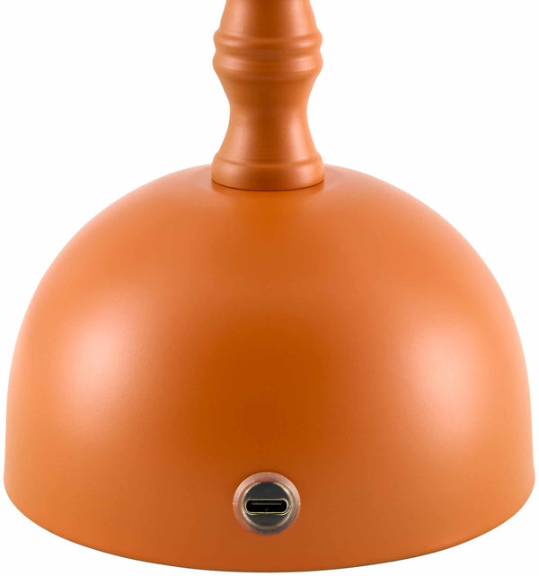 Terracotta Dome Metal Table Lamp
