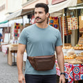 Full-Grain Leather Waist Pack