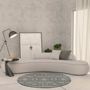 Hand-Tufted Wool Round Rug