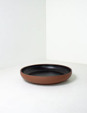 Terracotta Clay Coupe Serving Bowl