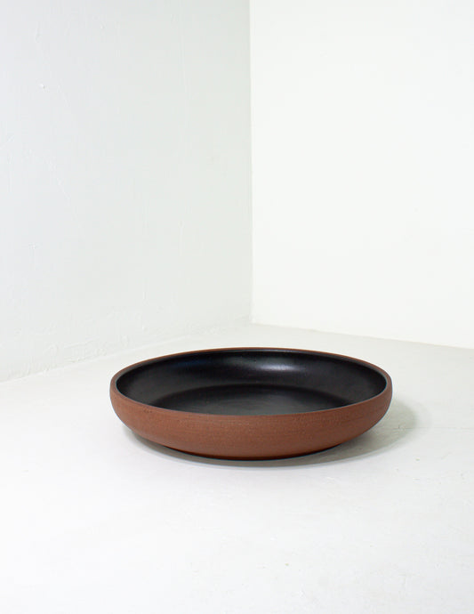 Terracotta Clay Coupe Serving Bowl