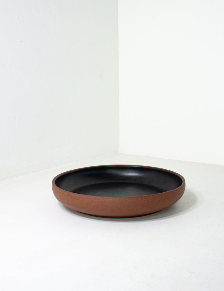 Terracotta Clay Coupe Serving Bowl