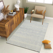 Hand-Tufted Wool Geometric Area Rug