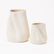Sculpted Matte Ceramic Vase