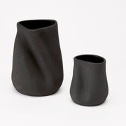 Sculpted Matte Ceramic Vase