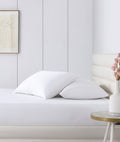 Bamboo Viscose Fitted Sheet – sheets, in taupe | Roost & Roam