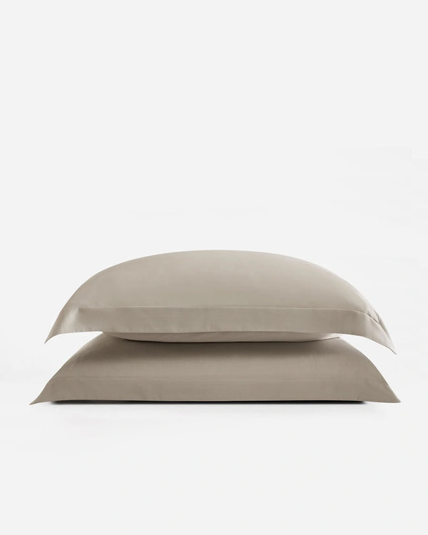 Bamboo Viscose Flanged Sham Set – shams (view 5) | Roost & Roam