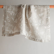 Botanical Print Linen Napkin Set