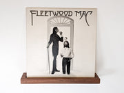 Mahogany Floating Vinyl Record Shelf