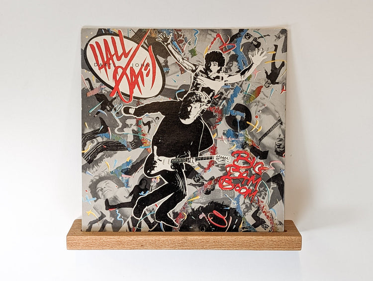 Floating Wood Vinyl Record Shelf