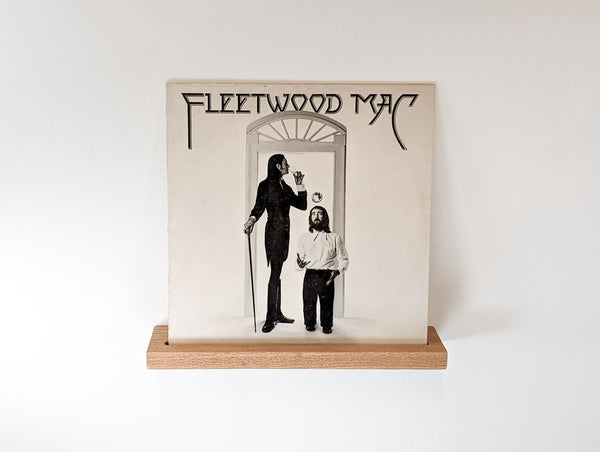 Floating Wood Vinyl Record Shelf