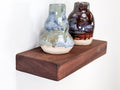 Thick Wood-Grain Floating Shelf