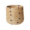 Woven Natural Fiber Accent Basket