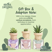 Character Sitting Indoor Plant Pot