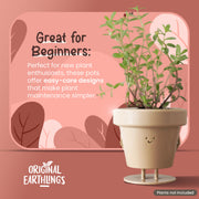 Character Figure Standing Planter Pot