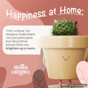 Character Figure Standing Planter Pot
