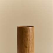 Oak Knuckle Table Lamp with Sphere IV LED Bulb
