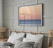 Ocean Sunset Sailboat Photography Print